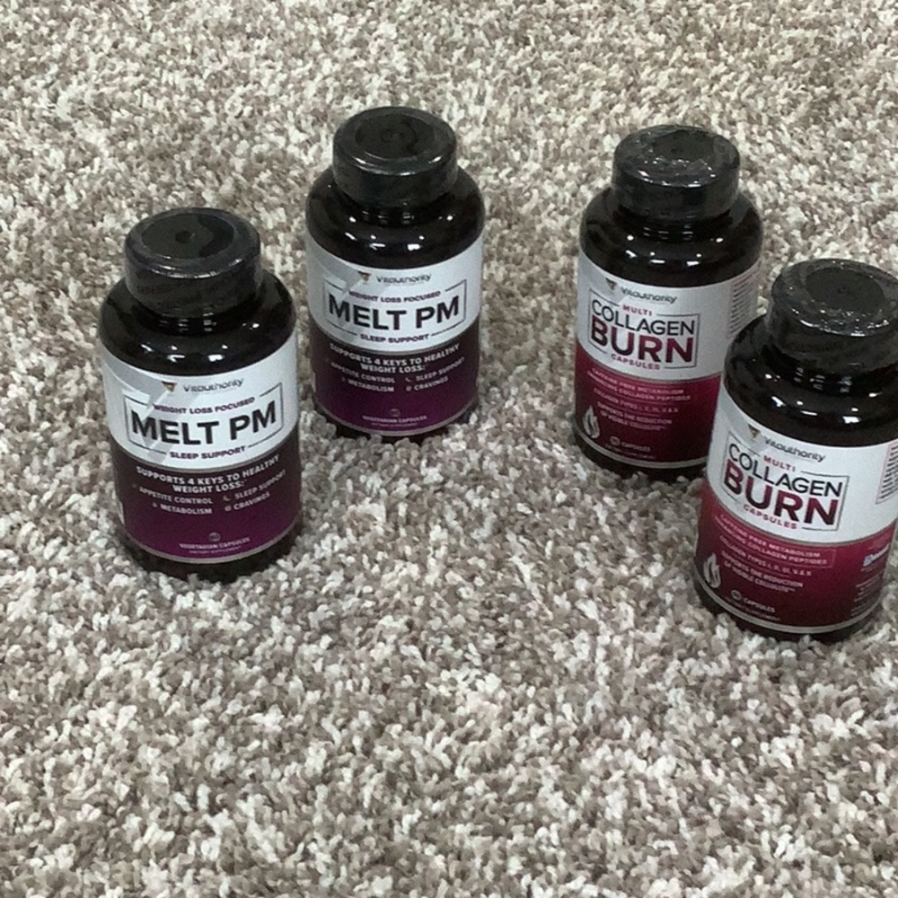 Vitauthority Collagen Burn and Melt PM, 2 each